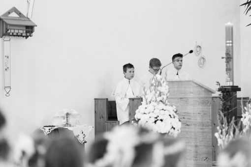 Stanisław ministrantem